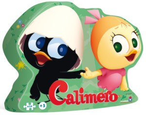 Puzzle 24 pcs - Calimero et Pricillia